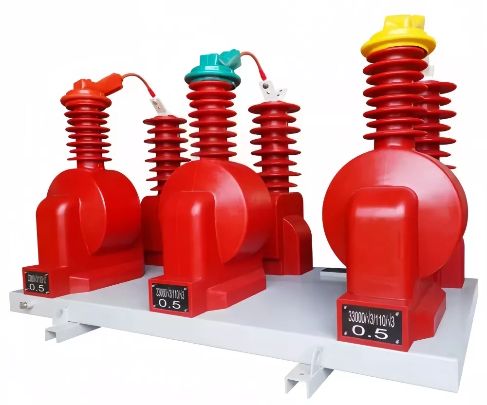 Anqiang Power JDZX series 36KV outdoor dry type voltage transformer epoxy resin casting